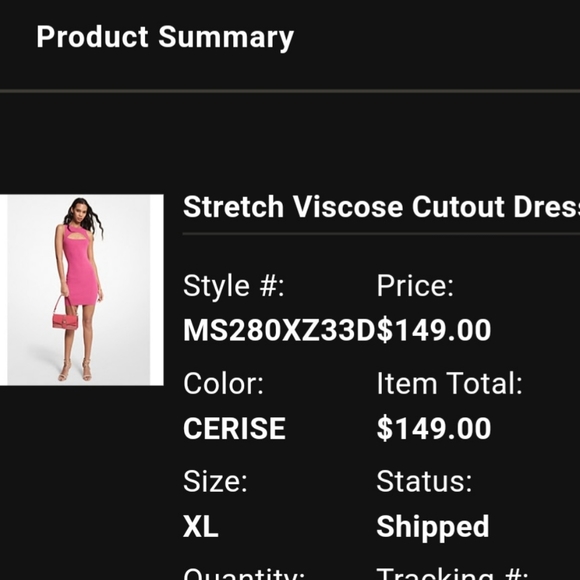 Pink Michael Kors Dress - Picture 4 of 4